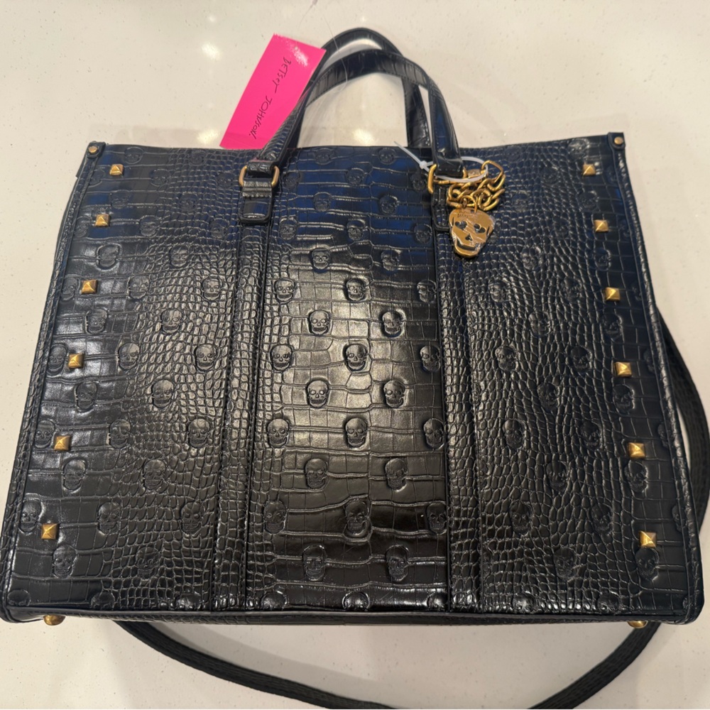 Betsey Johnson Skull Tote
